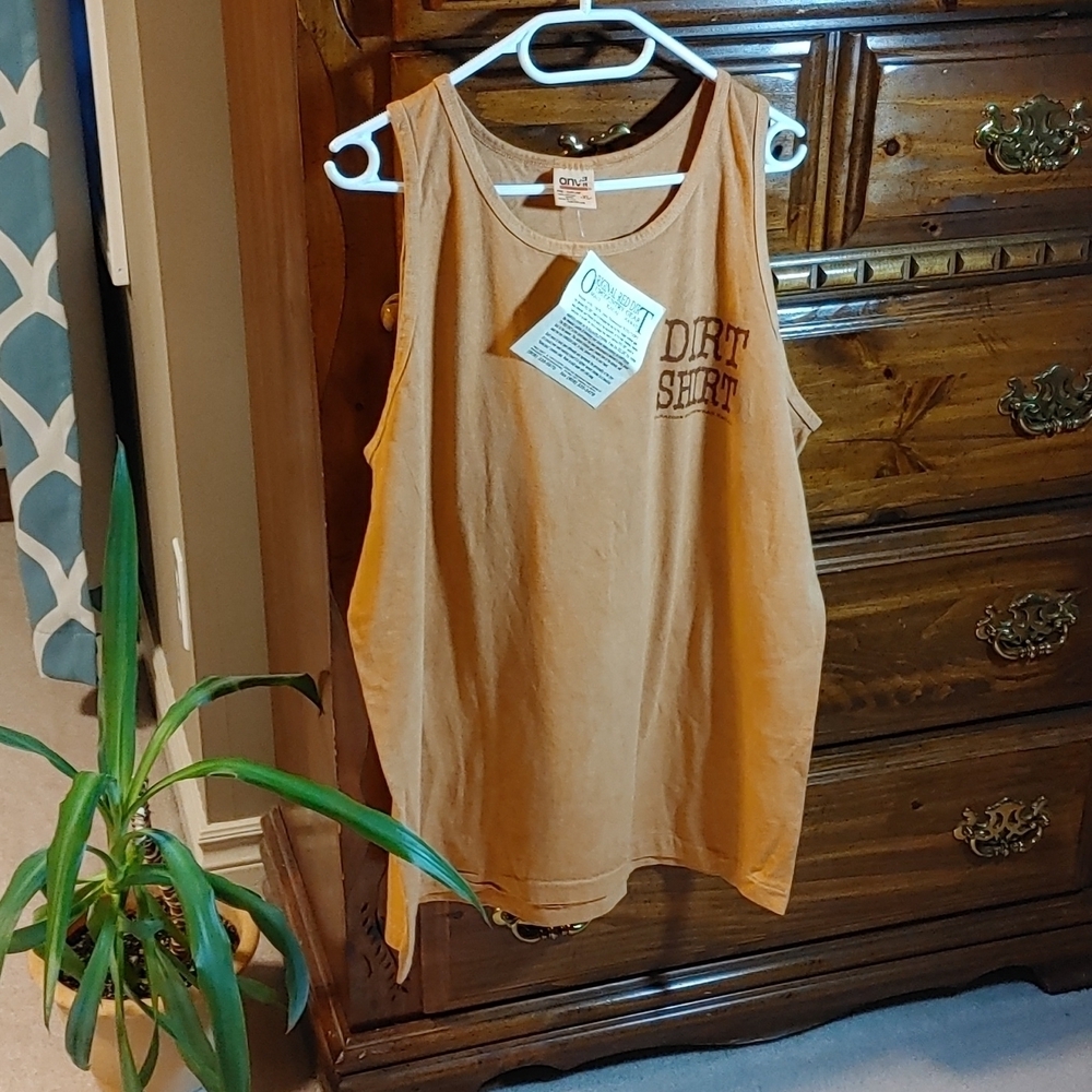 💚NWT Anvil Hawaiian Dirt Shirt Tank Top